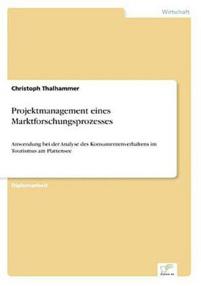 Projektmanagement eines Marktforschungsprozesses
