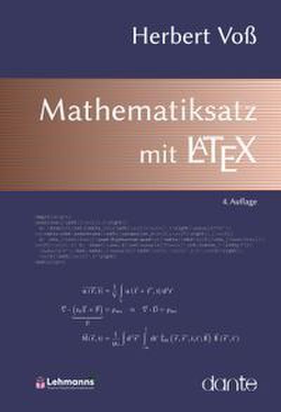 Mathematiksatz mit LaTeX