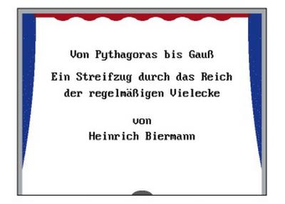 Von Pythagoras bis Gauß