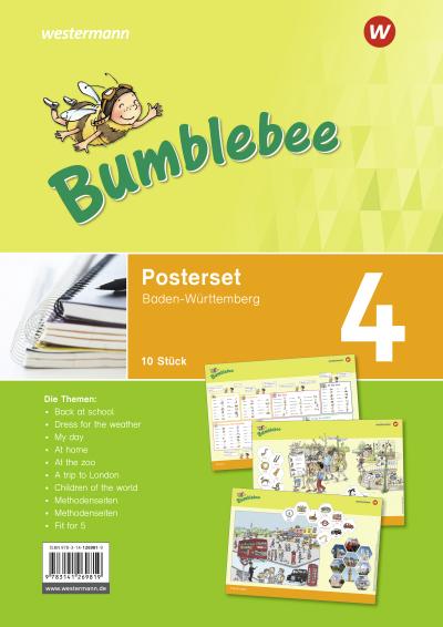 Bumblebee - Ausgabe 2020 für das 3. / 4. Schuljahr in Baden-Württemberg: Posterset 4 (Bumblebee 3 + 4: Ausgabe 2020 für das 3. / 4. Schuljahr in Baden Württemberg)