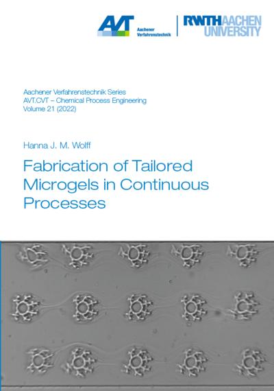 Fabrication of Tailored Microgels in Continuous Processes