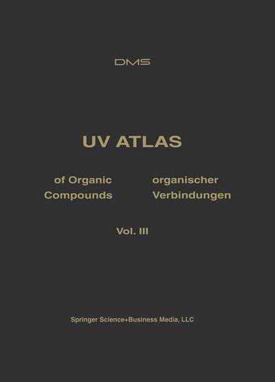 U V Atlas of Organic Compounds