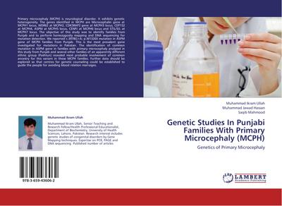 Genetic Studies In Punjabi Families With Primary Microcephaly (MCPH)