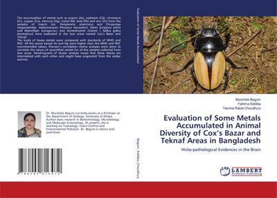 Evaluation of Some Metals Accumulated in Animal Diversity of Cox’s Bazar and Teknaf Areas in Bangladesh