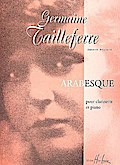 Arabesque pour clarinetteet piano
