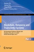 Blockchain, Metaverse and Trustworthy Systems