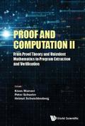 PROOF AND COMPUTATION II