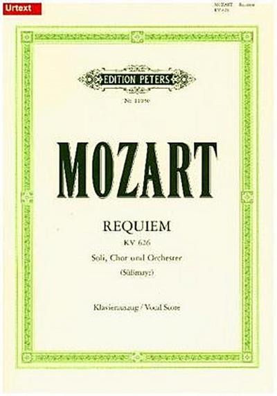 Requiem d-Moll KV 626 / SmWV 105 / URTEXT