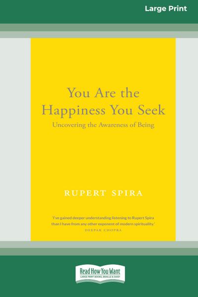 You Are the Happiness You Seek