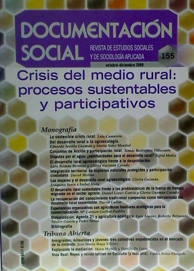 García López, D: Crisis del medio rural : procesos sustentab
