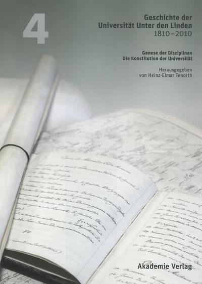 Geschichte der Universität Unter den Linden 1810-2010