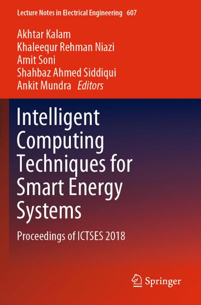 Intelligent Computing Techniques for Smart Energy Systems