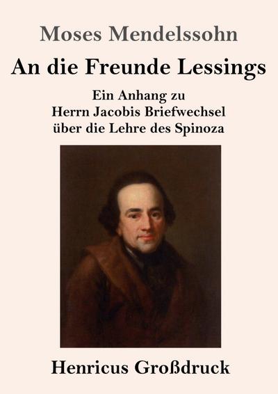 An die Freunde Lessings (Großdruck)