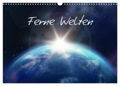 Ferne Welten (Wandkalender 2026 DIN A3 quer), CALVENDO Monatskalender