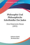 Philosophie Und Philosophische Schriftsteller Der Juden
