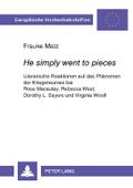 ’He simply went to pieces’