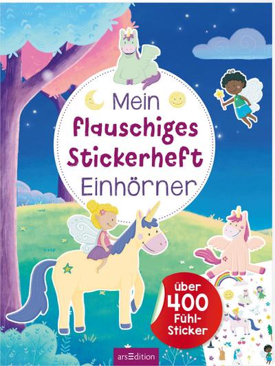 Mein flauschiges Stickerheft - Einhörner