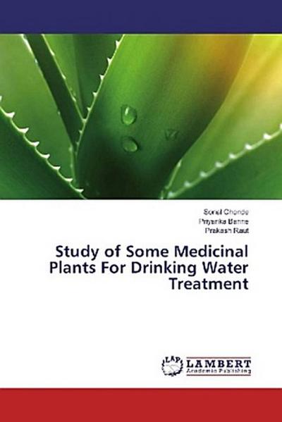 Study of Some Medicinal Plants For Drinking Water Treatment