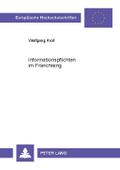 Informationspflichten im Franchising