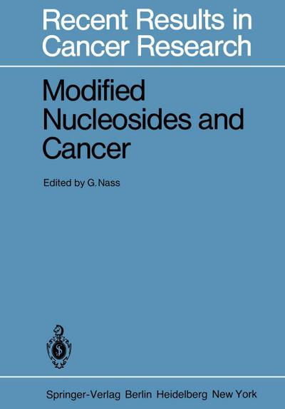 Modified Nucleosides and Cancer