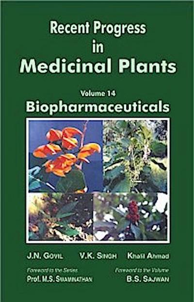 Recent Progress In Medicinal Plants (Biopharmaceuticals)