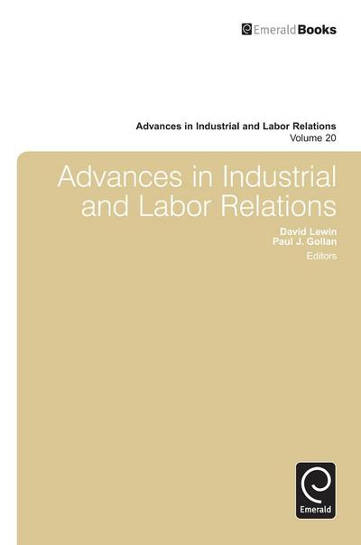 Advances in Industrial & Labor Relations