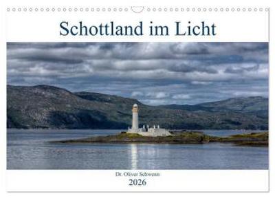 Schottland im Licht (Wandkalender 2026 DIN A3 quer), CALVENDO Monatskalender