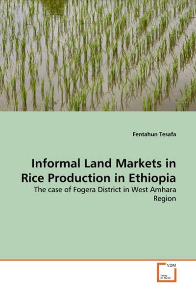 Informal Land Markets in Rice Production in Ethiopia - Fentahun Tesafa
