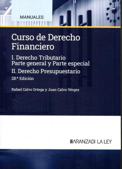 Curso De Derecho Financiero 2024. I. Derecho Tributario. Par