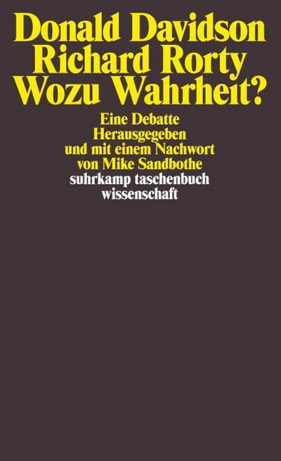 Wozu Wahrheit ?