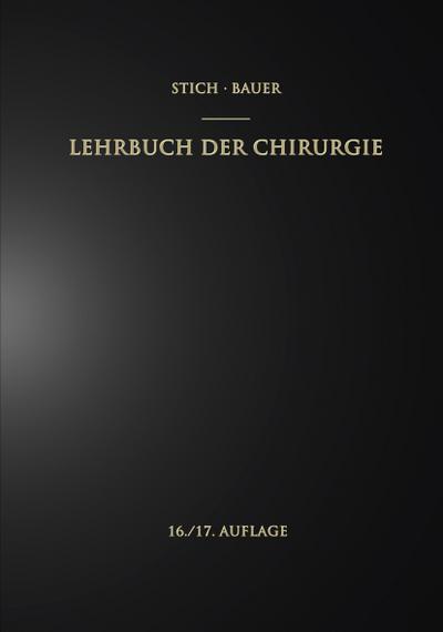 Lehrbuch der Chirurgie