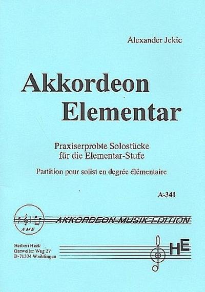 Akkordeon elementarPraxiserprobte Solostücke