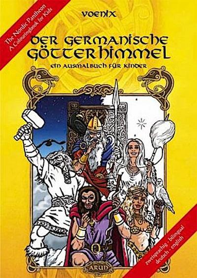 Der germanische Götterhimmel - Ein Malbuch für Kinder