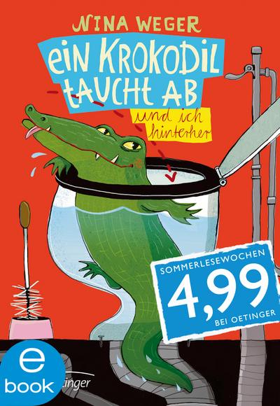 Ein Krokodil taucht ab (und ich hinterher)