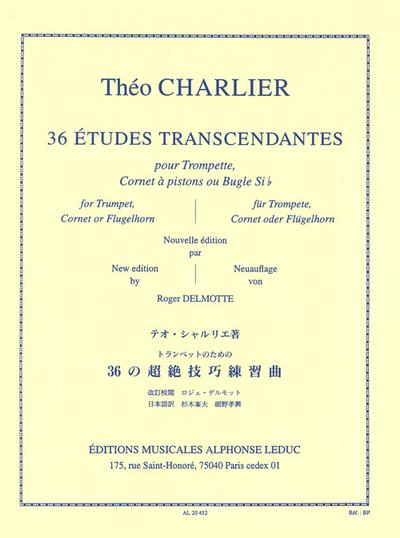 36 études transcendantespour trompette
