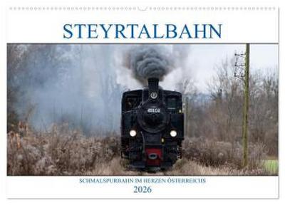 Steyrtalbahn (Wandkalender 2026 DIN A2 quer), CALVENDO Monatskalender