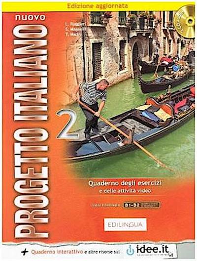 Nuovo Progetto italiano Quaderno degli Esercizi, m. CD-ROM u. Audio-CD