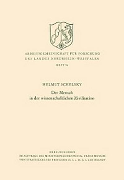 Der Mensch in der wissenschaftlichen Zivilisation