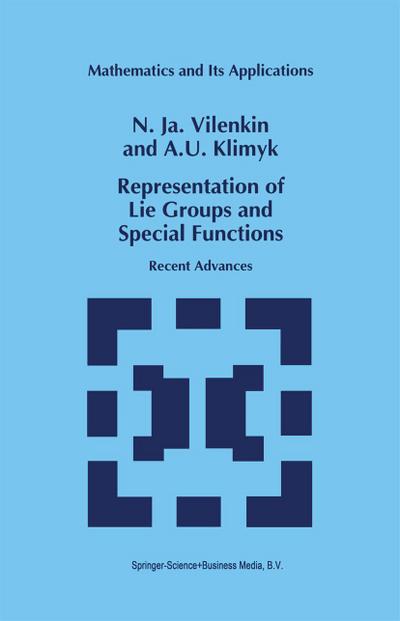 Representation of Lie Groups and Special Functions