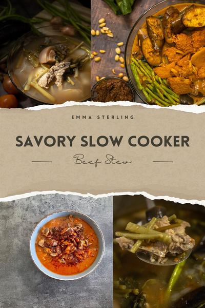 Savory Slow Cooker Beef Stew