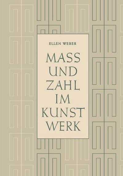 Mass und Zahl im Kunstwerk