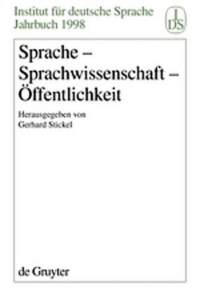 Sprache - Sprachwissenschaft - Öffentlichkeit