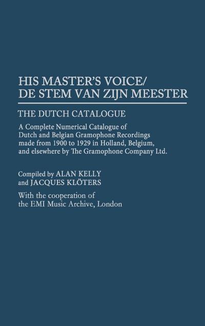 His Master’s Voice/de Stem Van Zijn Meester