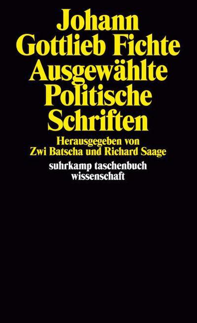 Ausgewählte politische Schriften