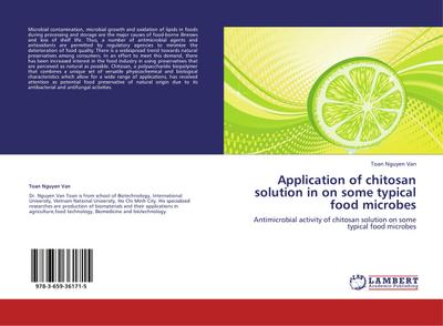 Application of chitosan solution in on some typical food microbes