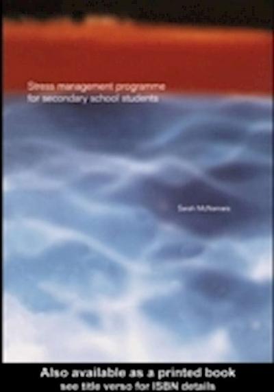 Stress Management Programme For Secondary School Students