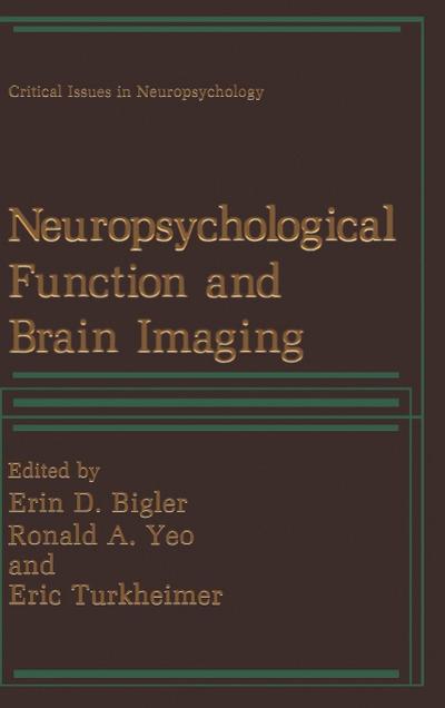 Neuropsychological Function and Brain Imaging