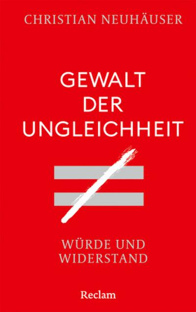 Gewalt der Ungleichheit. Würde und Widerstand