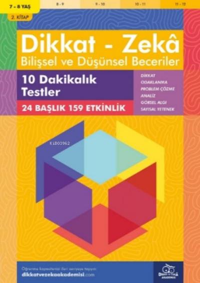 7-8 Yas Dikkat - Zeka Bilissel ve Düsünsel Beceriler