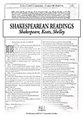 Shakespearean Readings